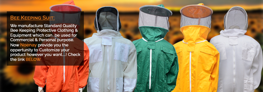 Beekeeping suit and equipment