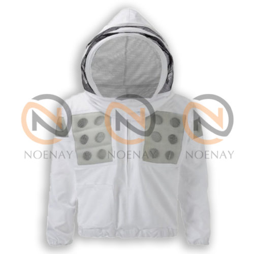 Ventilated beekeeping jacket